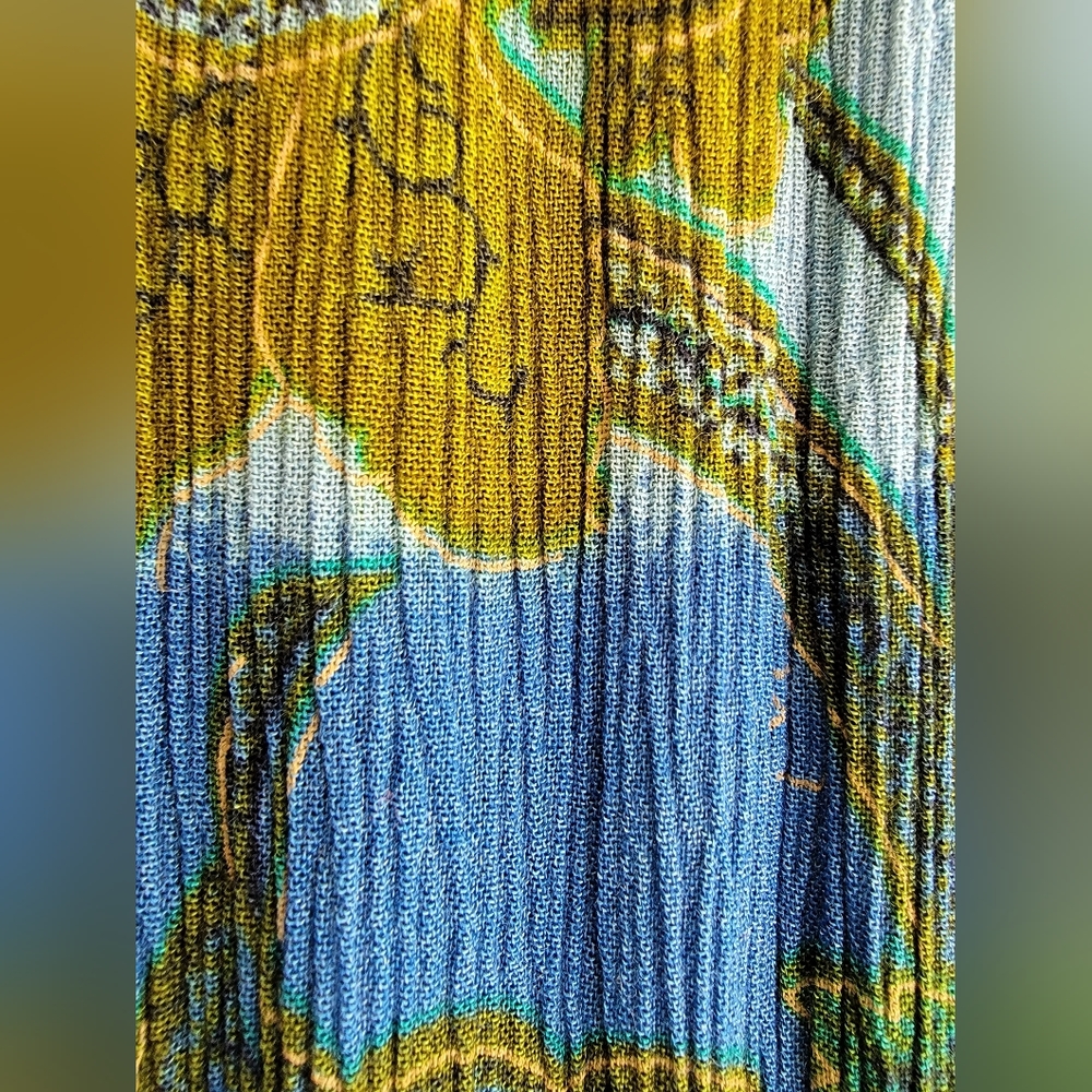 🟡Boho Skirt (Womens, Blue Color Way, L) - Picture 7 of 7